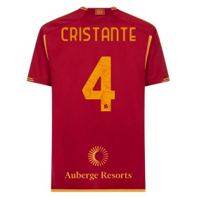 Nogometni Dres AS Roma Cristante 4 Domaći 2023-24